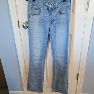 American Eagle Outfitters Light Blue Boot Cut Jeans